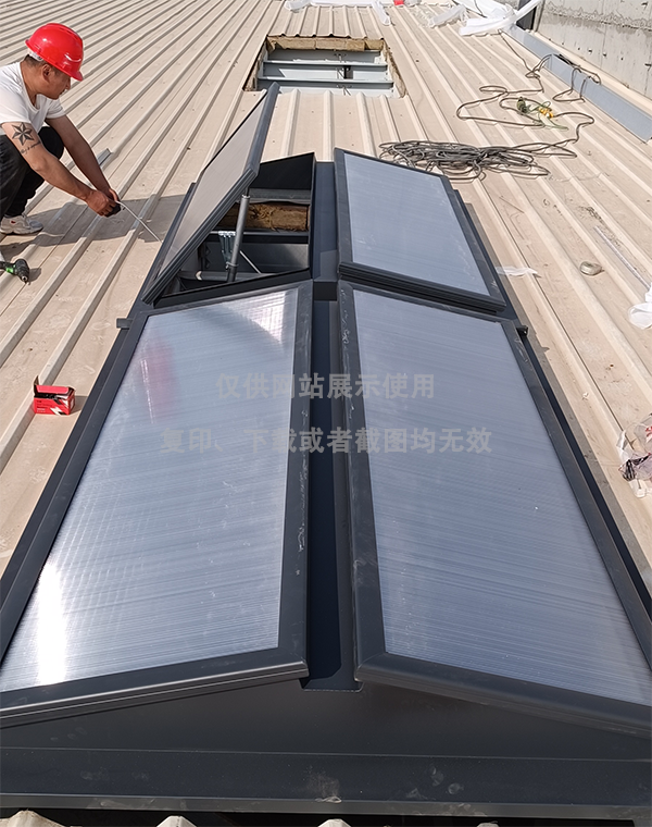 兰州王老吉生产车间中卫排烟天窗