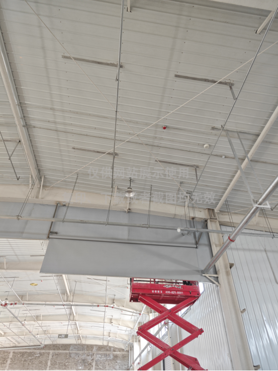 临洮县蔬菜厂房中卫挡烟垂壁