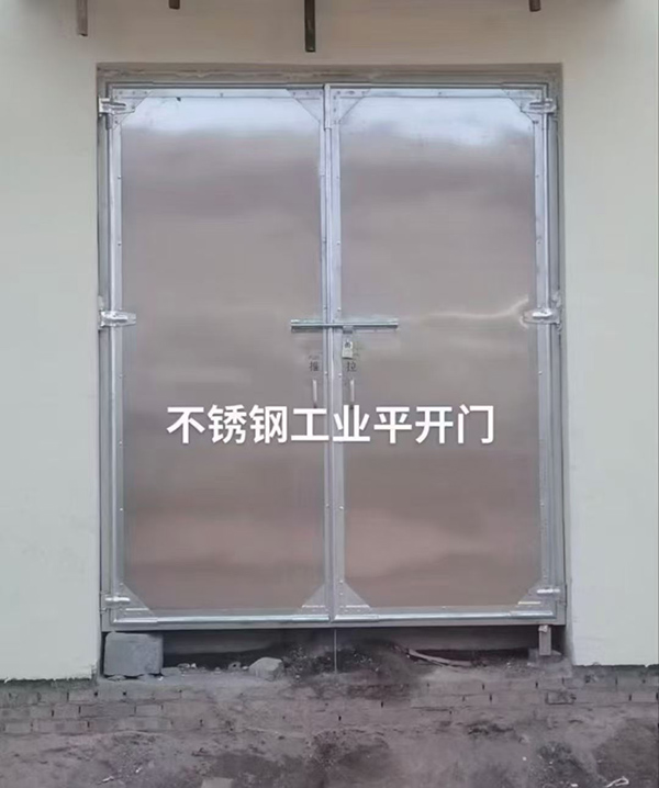 不锈钢中卫工业平开门在现代工业场景中的应用实践