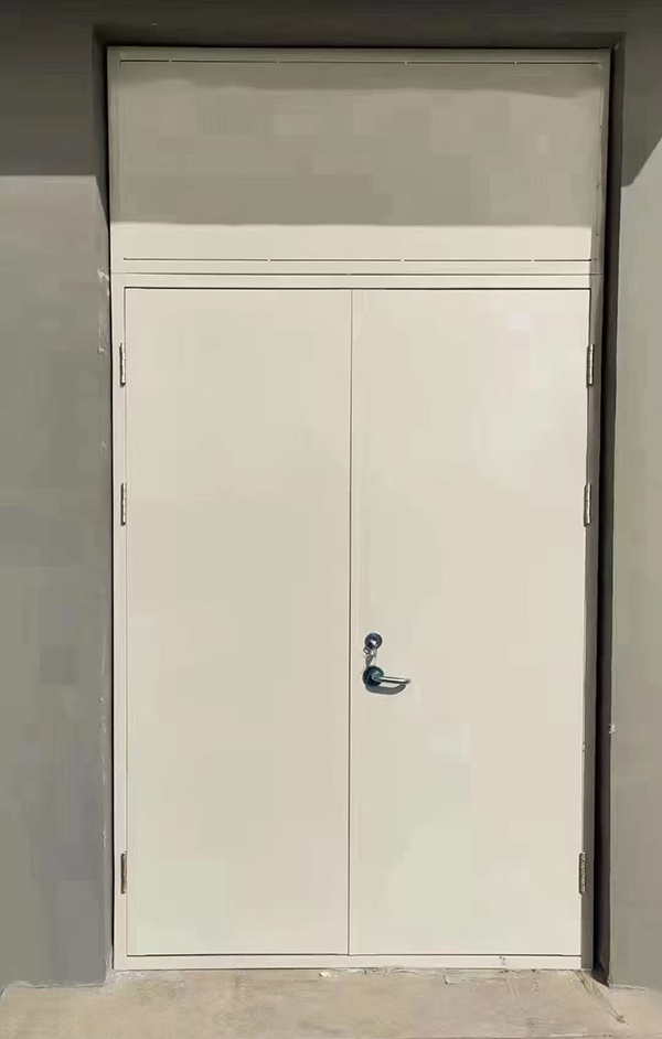 展览馆项目完成大跨度中卫防火门安装 展览馆项目完成大跨度中卫防火门安装